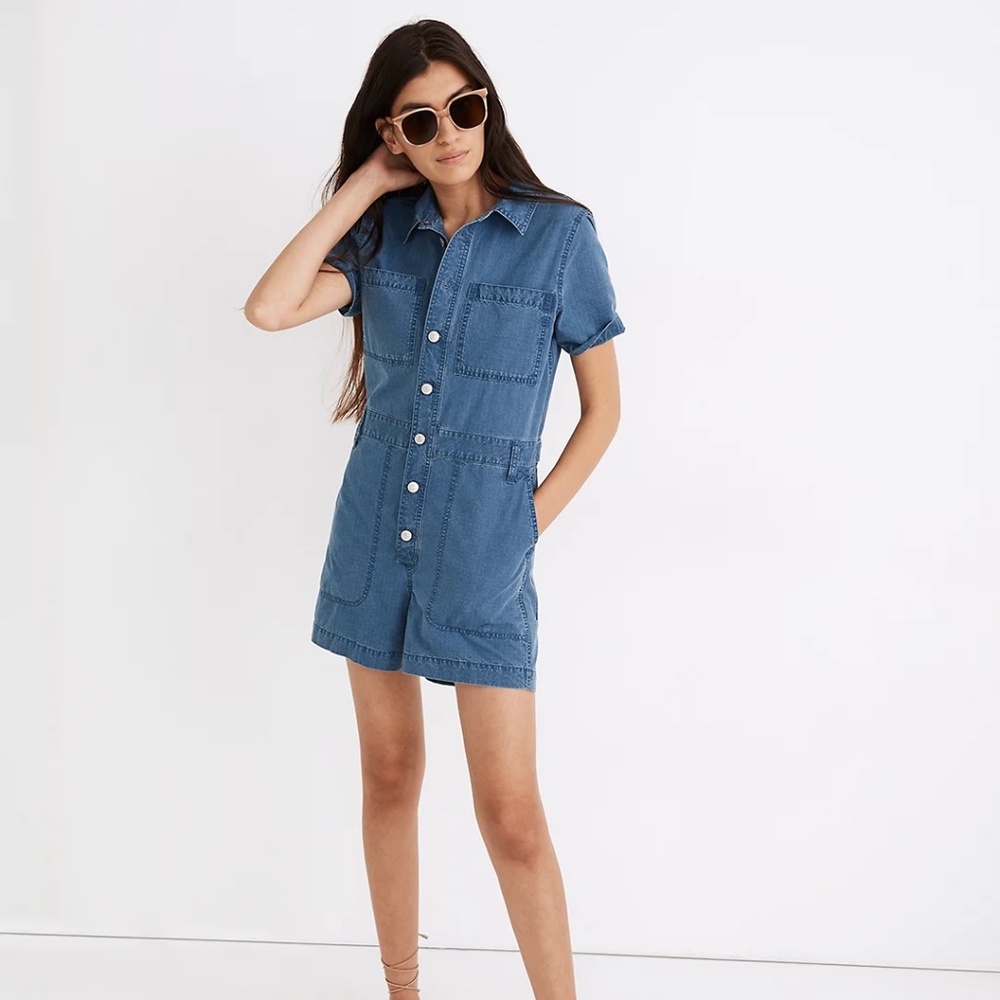 Madewell Denim Romper